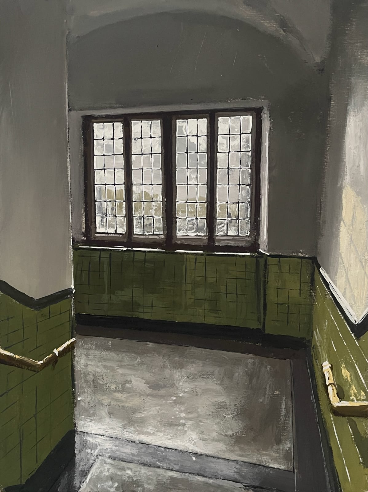 Matthew Wood, Bangor University | Y Coleg ar y Bryn | Window looking South, 2025