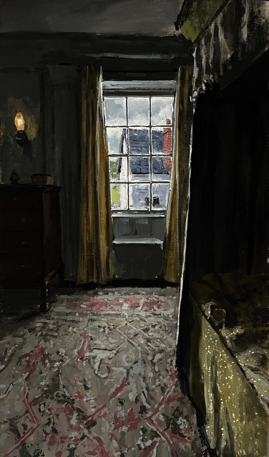 Matthew Wood, 3. Nantclwyd y Dre | Georgian Bed Chamber - View to a Window, 2025