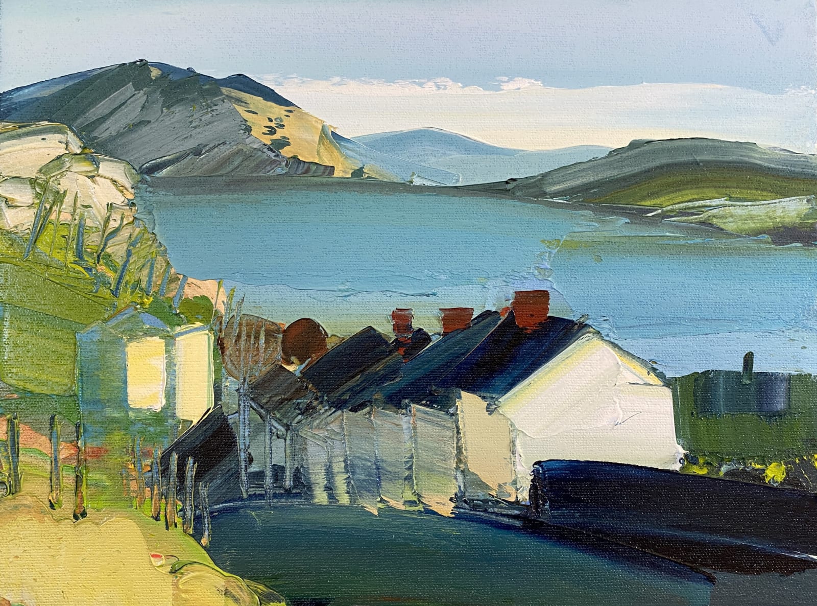 Sarah Carvell, View Descending the Orme II, 2023