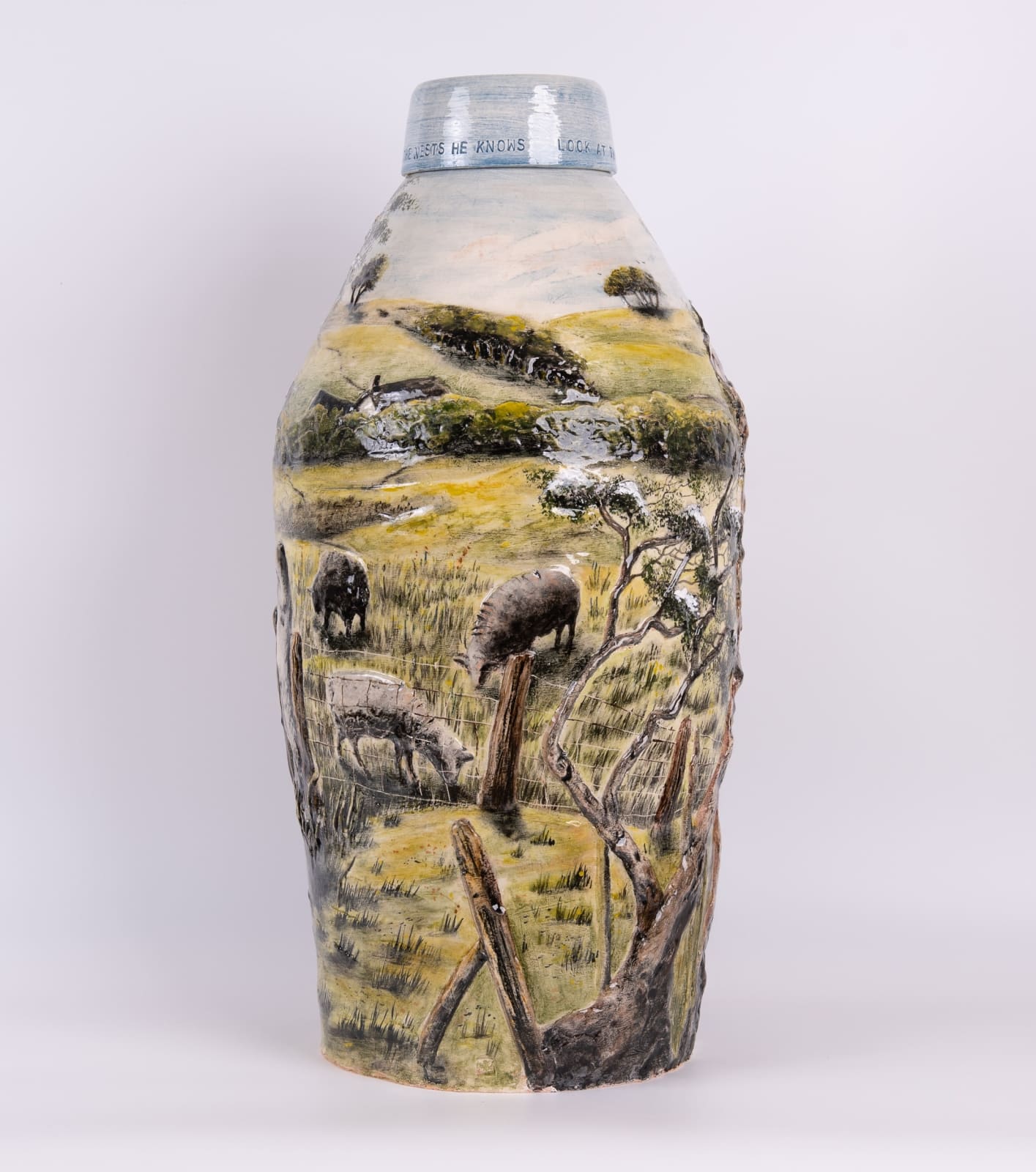 Helen Gittins, Farm Child (After R. S. Thomas 'Prytherch')