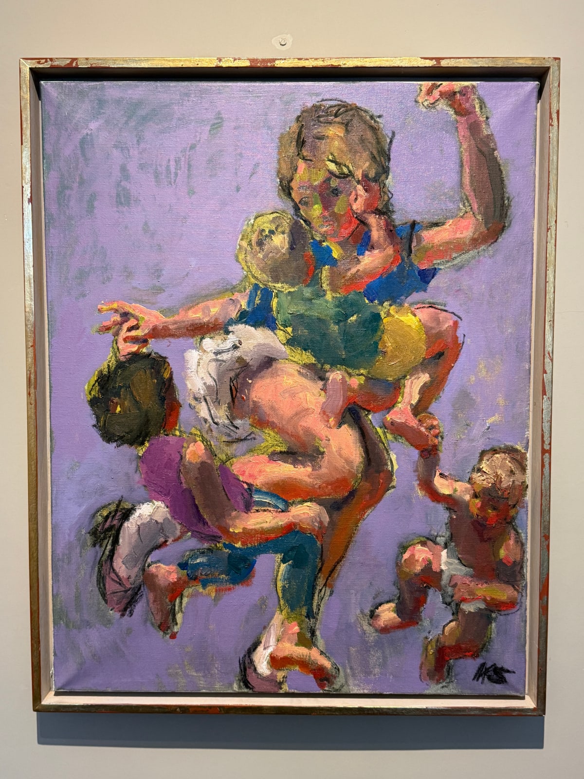 Kevin Sinnott, Study for Supermam, 2017
