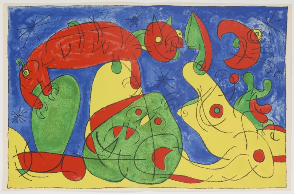 Joan Miró, Ubu roi (King Ubu), 1966