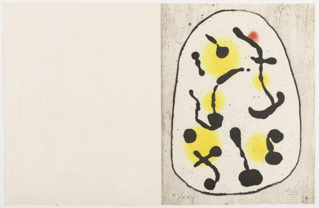 Joan Miró, Miro and Yvon Taillandier 1959-60, 1961