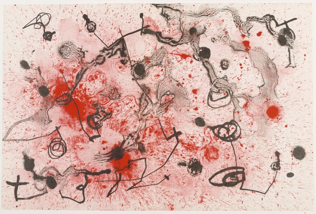 Joan Miró, Miro and Yvon Taillandier 1959-60, 1961