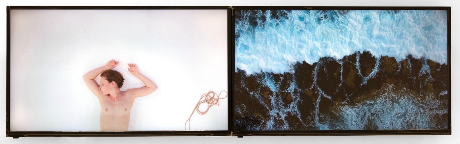 Shadi Rezaei, When the Curtain Falls, 2017