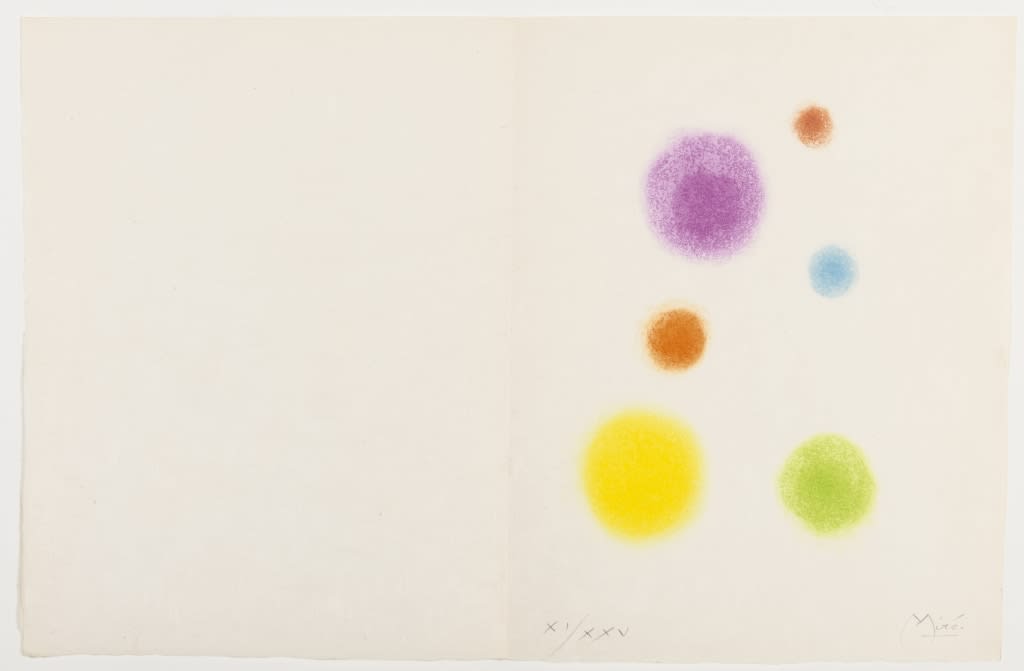 Joan Miró, Miro and Yvon Taillandier 1959-60, 1961