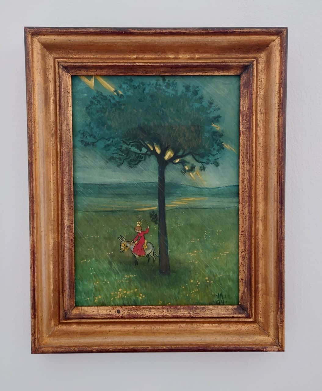 Ivar Arosenius, A Princess (Princessan), 1904