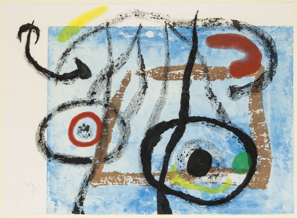 Joan Miró, L'Oiseau de Nuit, 1962