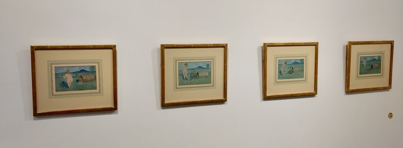 Ivar Arosenius, Venus and Diogenes , 1908