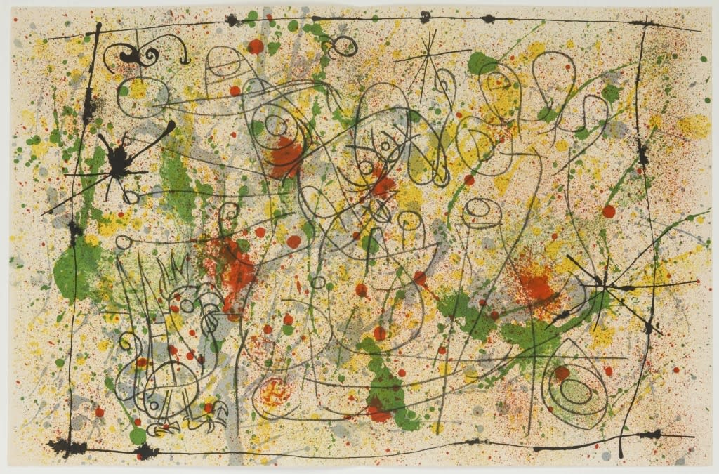 Joan Miró, Ubu roi (King Ubu), 1966