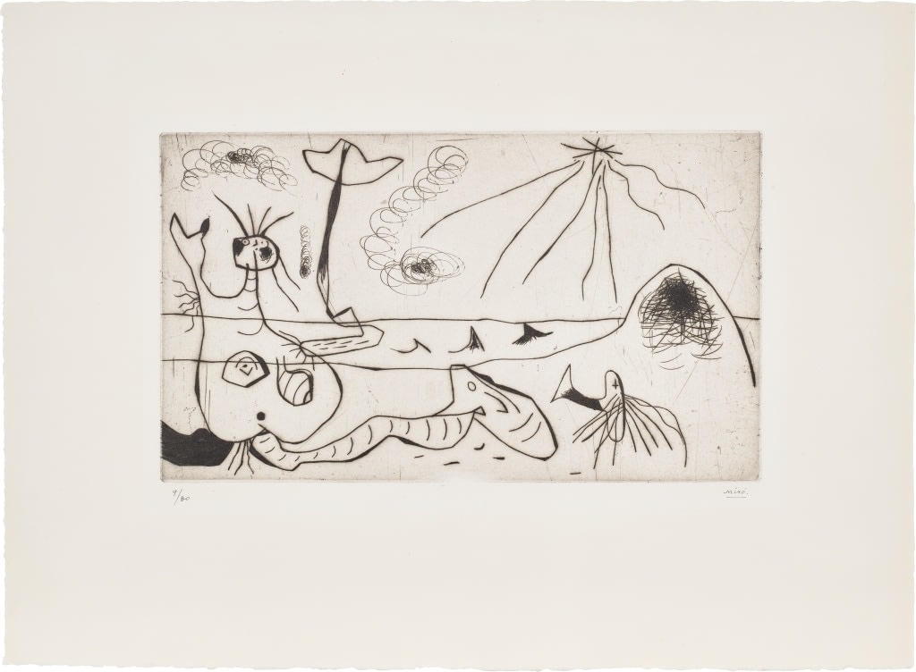 Joan Miró, La Baigneuse, 1938