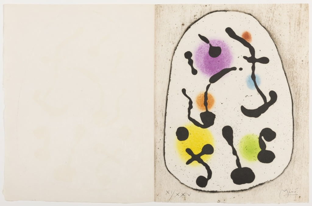 Joan Miró, Miro and Yvon Taillandier 1959-60, 1961