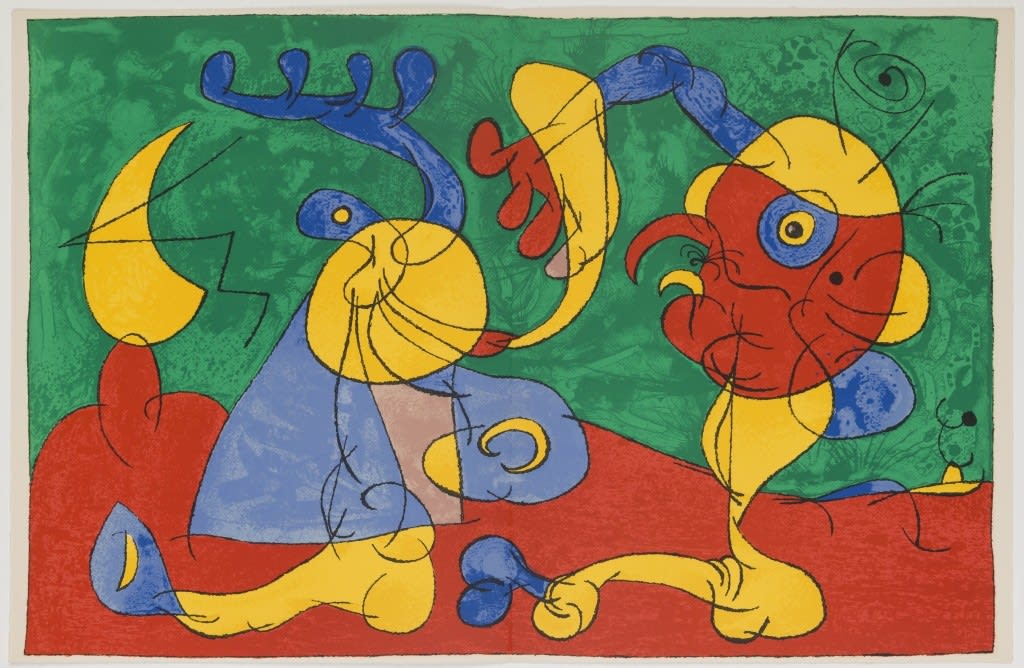 Joan Miró, Ubu roi (King Ubu), 1966