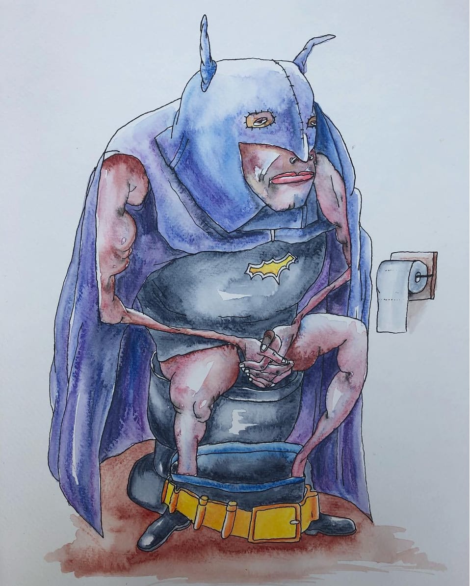 Jim Moir, Batman at Ease