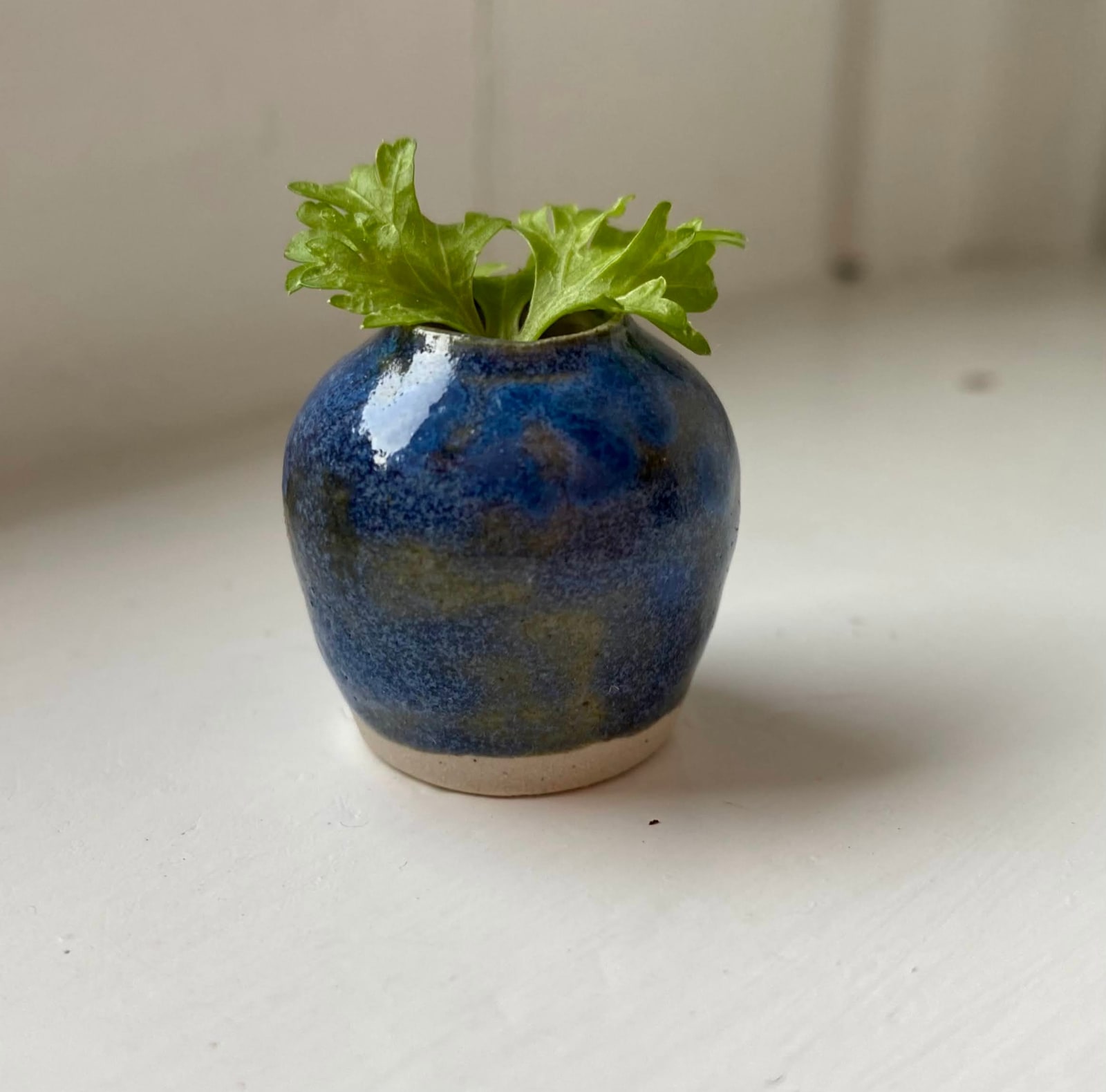 Tilly Slight, Blue with crystalline detail, 2021