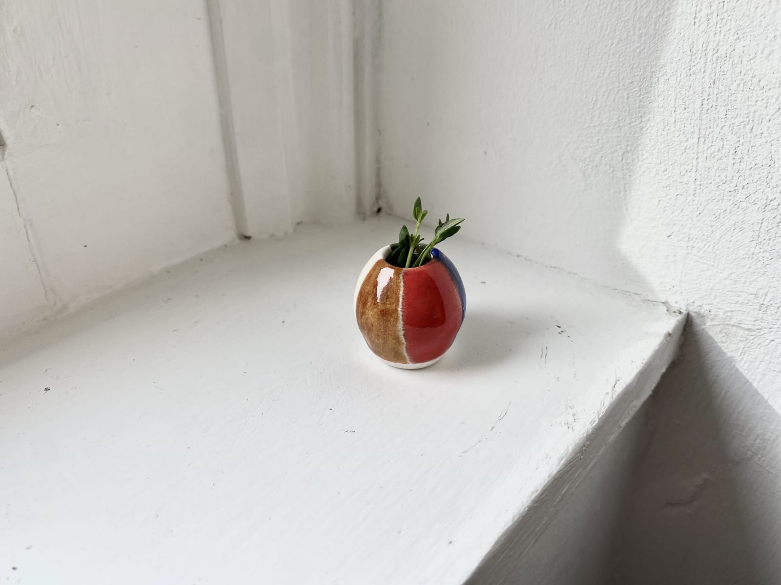 Tilly Slight, Harlequin rounded vase, 2020