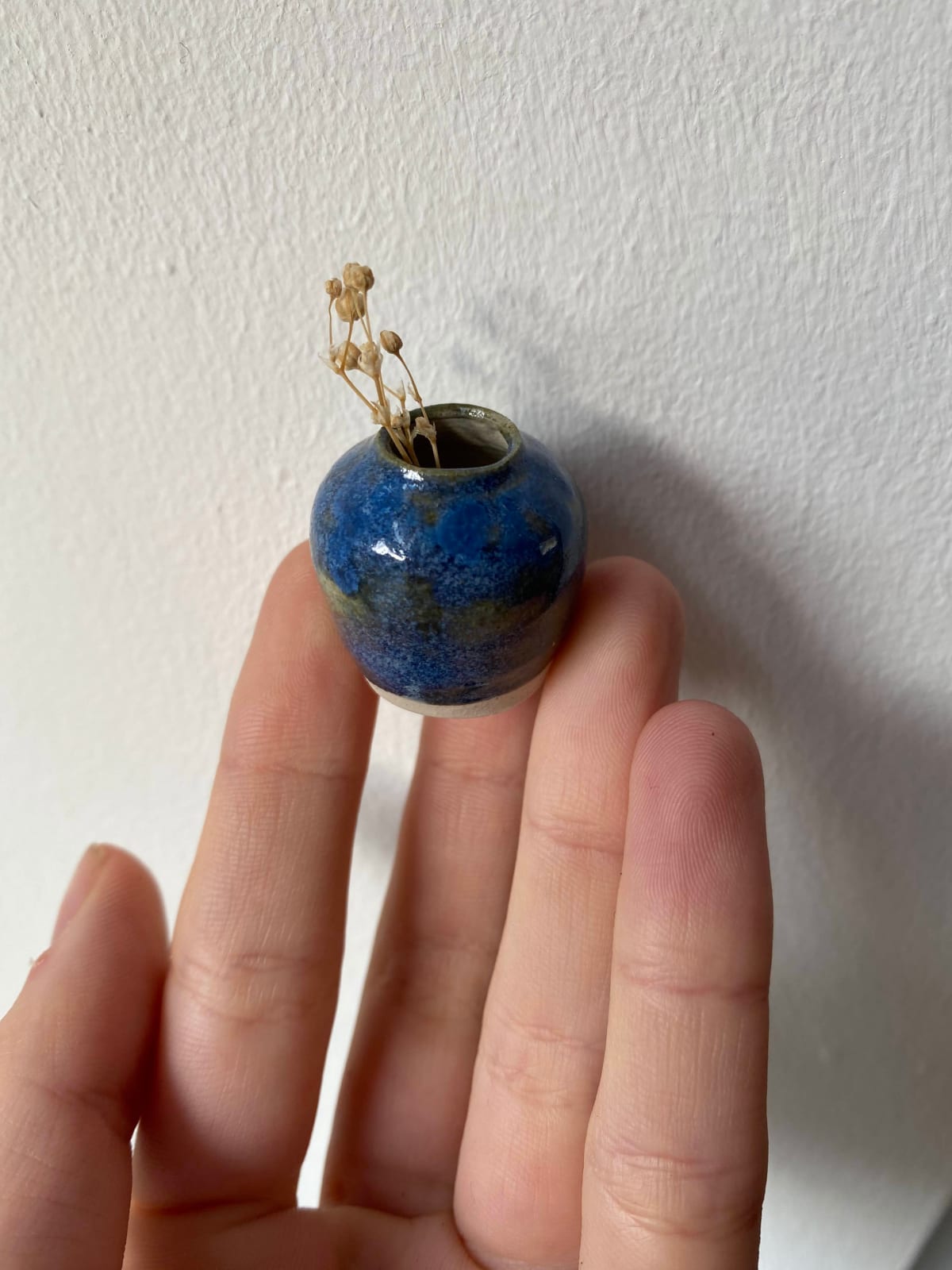 Tilly Slight, Blue with crystalline detail, 2021