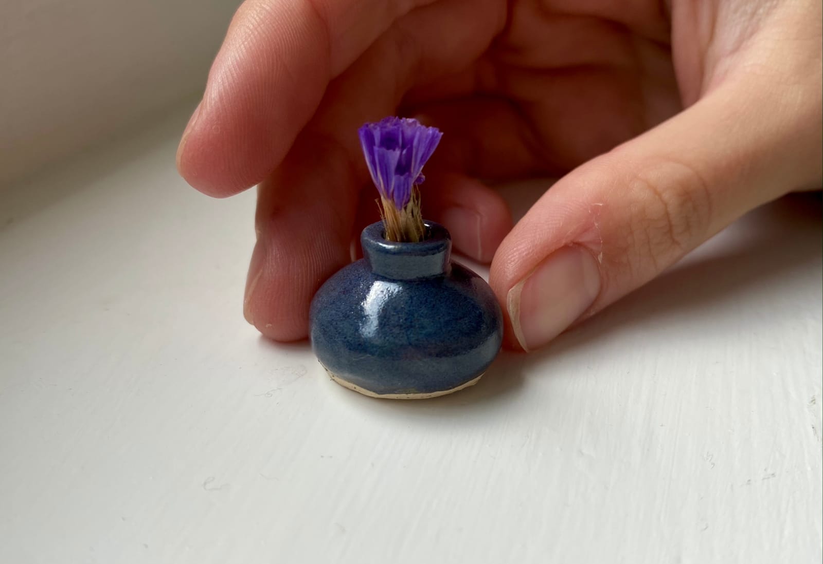 Tilly Slight, Mineral blue II, 2020