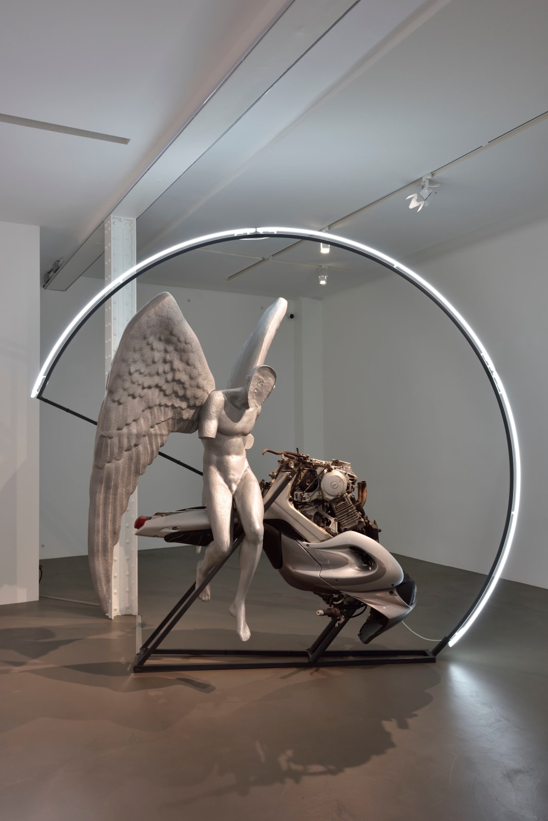 Léo Fourdrinier, mind and senses purified (Icare), 2022