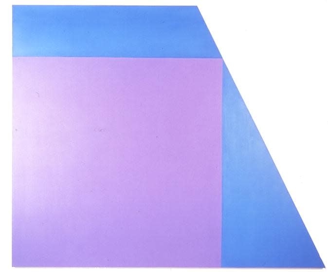 Olivier Mosset, Lila Square, 1999