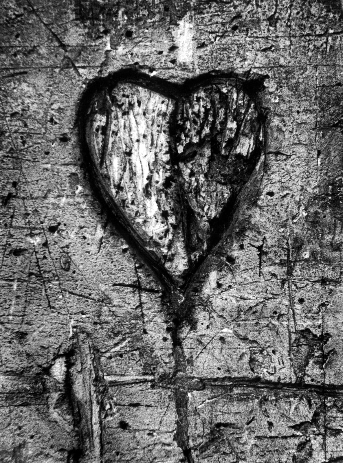 Christer Strömholm, Heart as graffiti, Paris, 1949