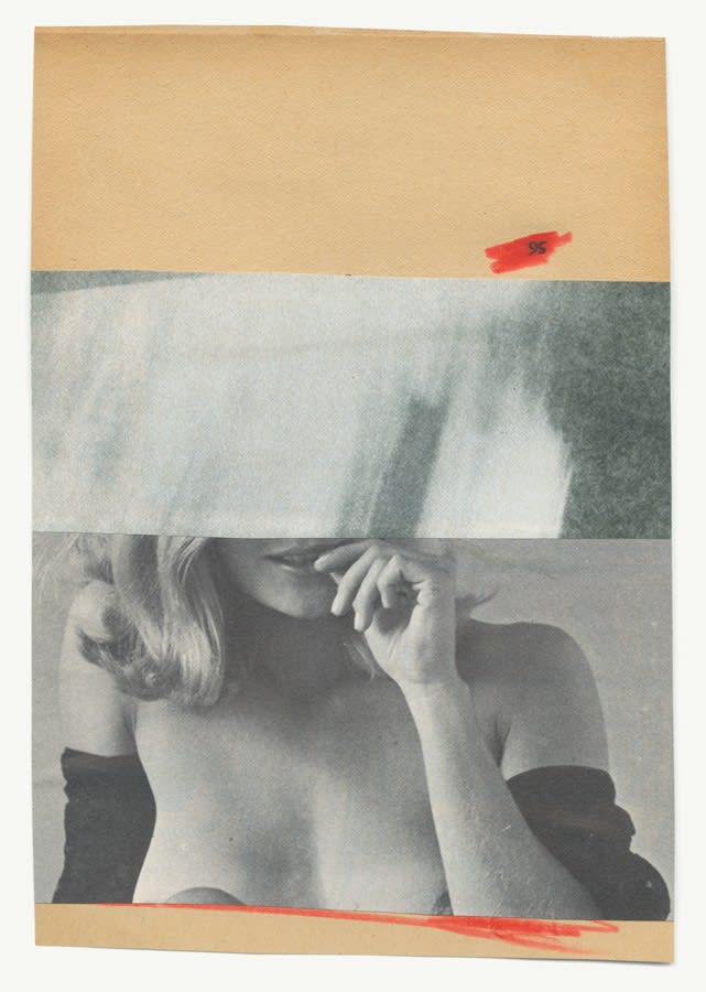 Katrien de Blauwer, Why I fear red, Love Blue (and) Hate yellow, Red (17), 2022