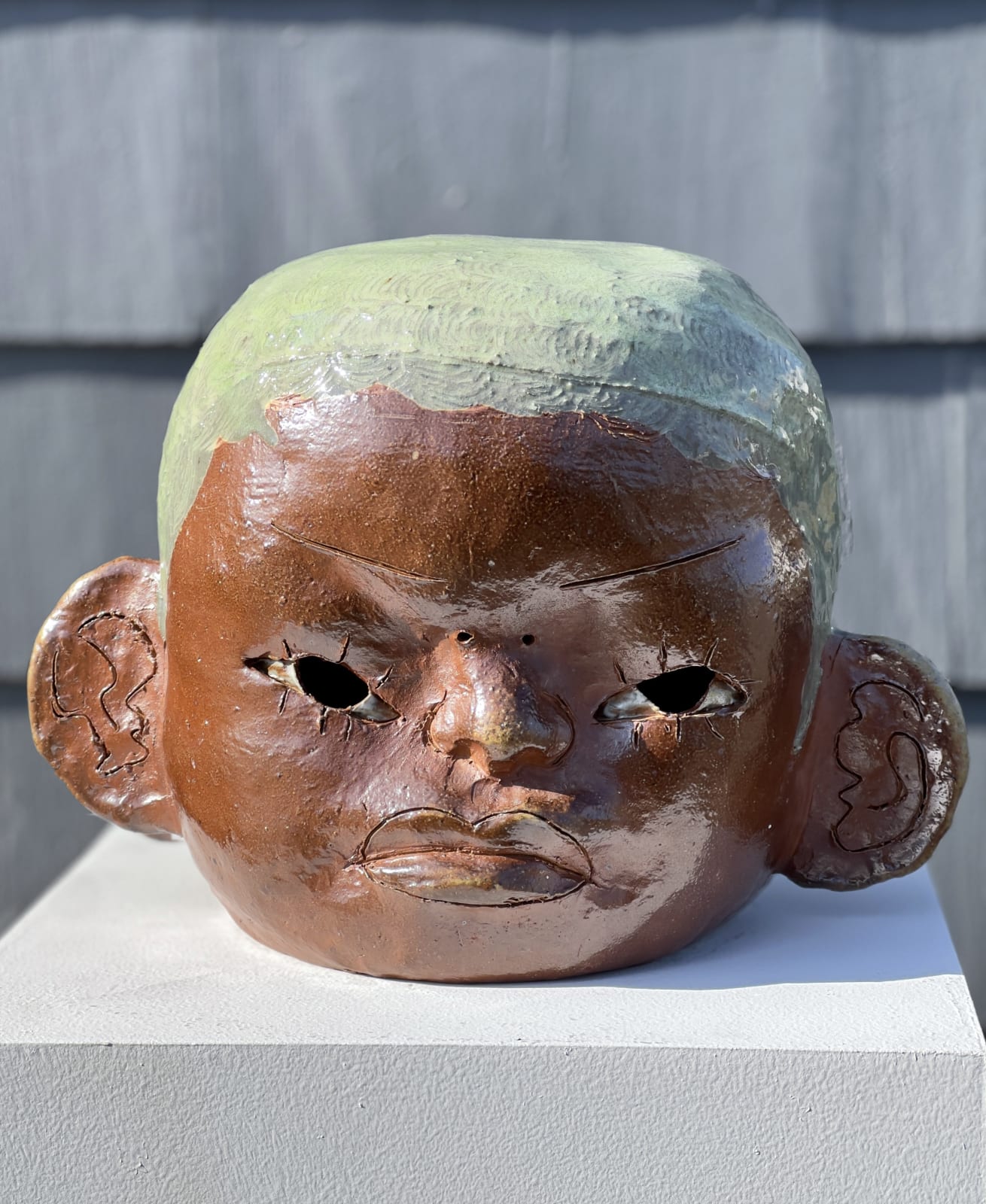 Sydnie Jimenez, Soda-Fired Head, 2021