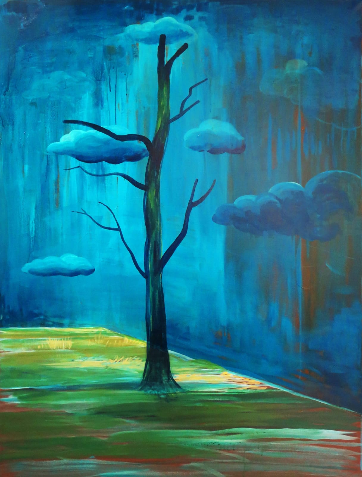 Noah Becker, The Blue Tree, 2020