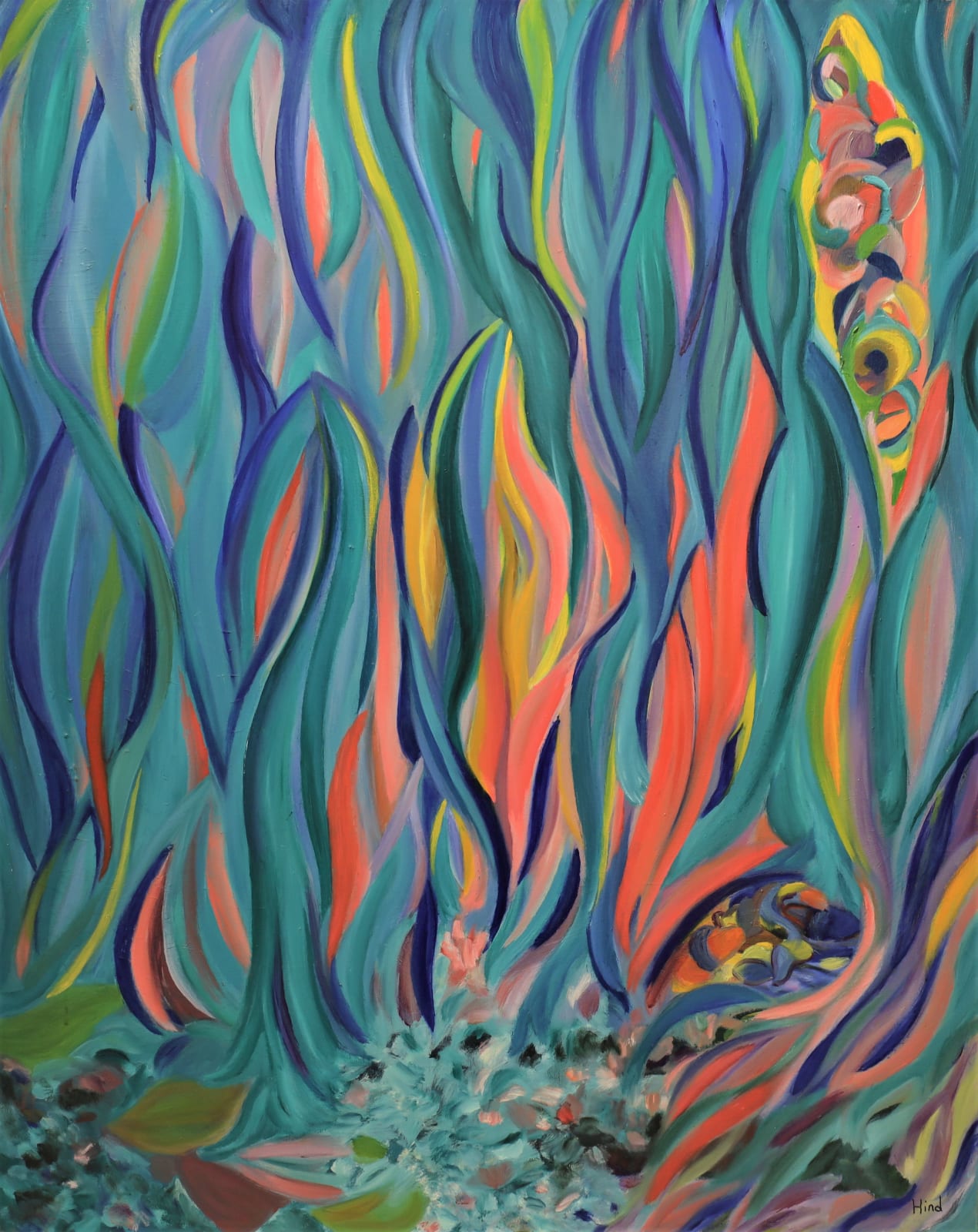 Hind Nasser, Joyful interchange, 2002