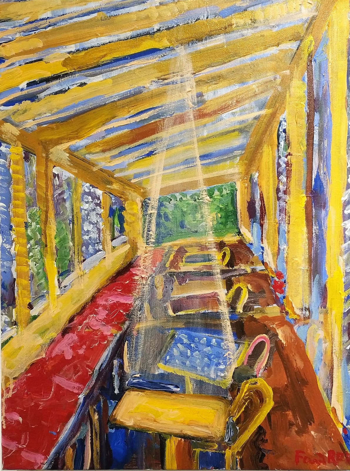 Fares Rizk, East 5th street, 2022