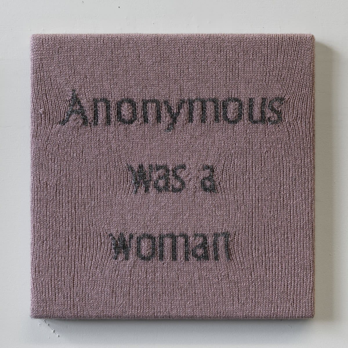 Kate Just, Anonymous Was a Woman, 2019-2021