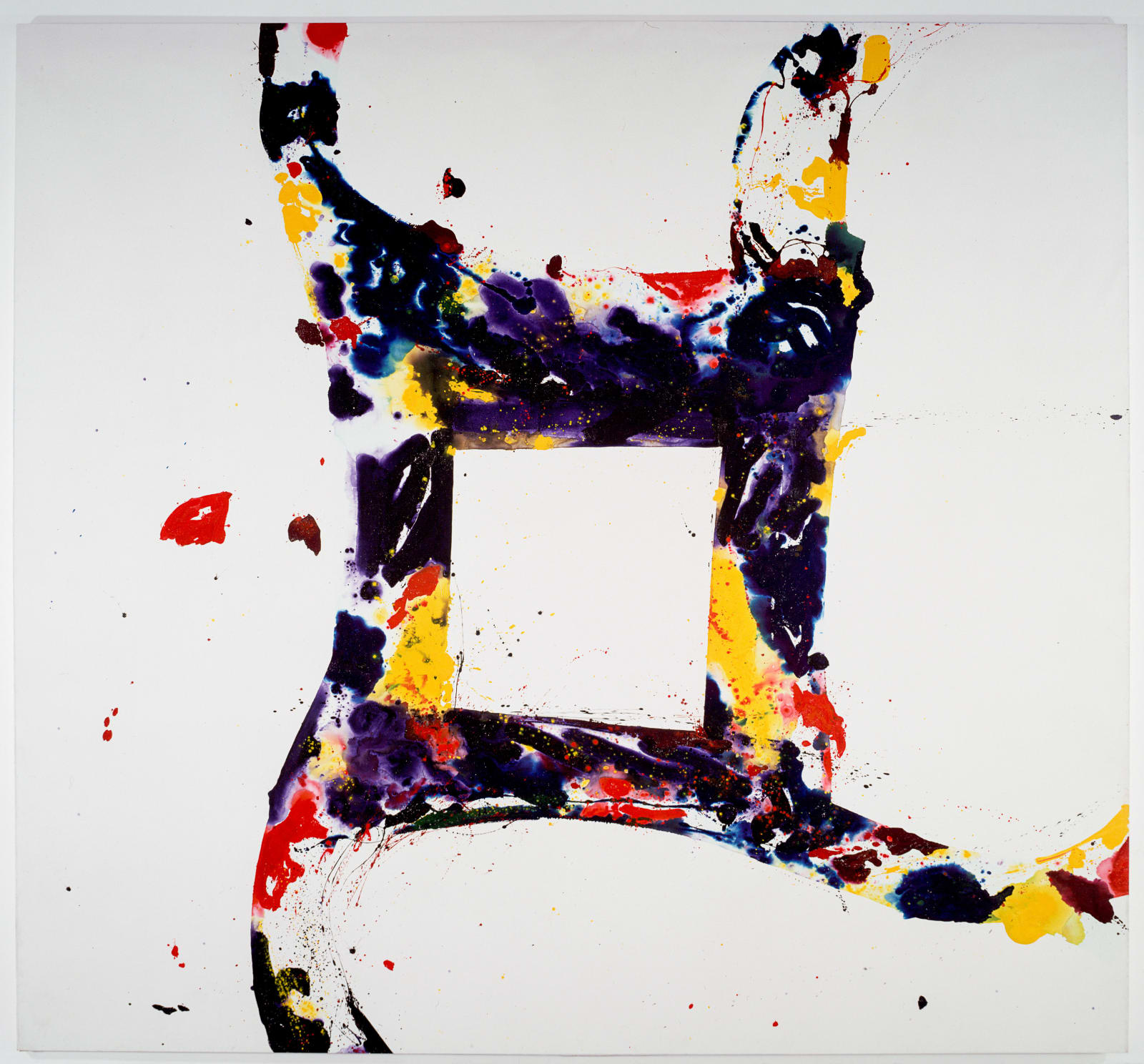 Sam Francis, A Whirling Square, 1975