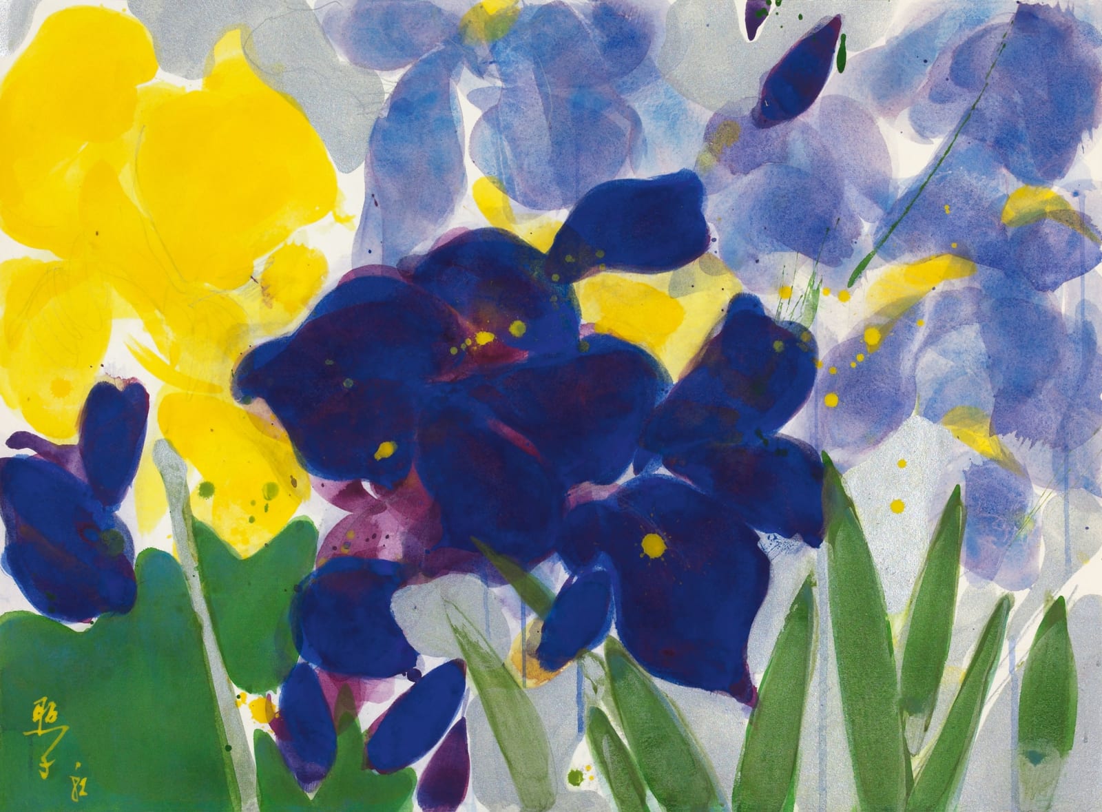 Teruko Yokoi, Iris II, I, III, 1982