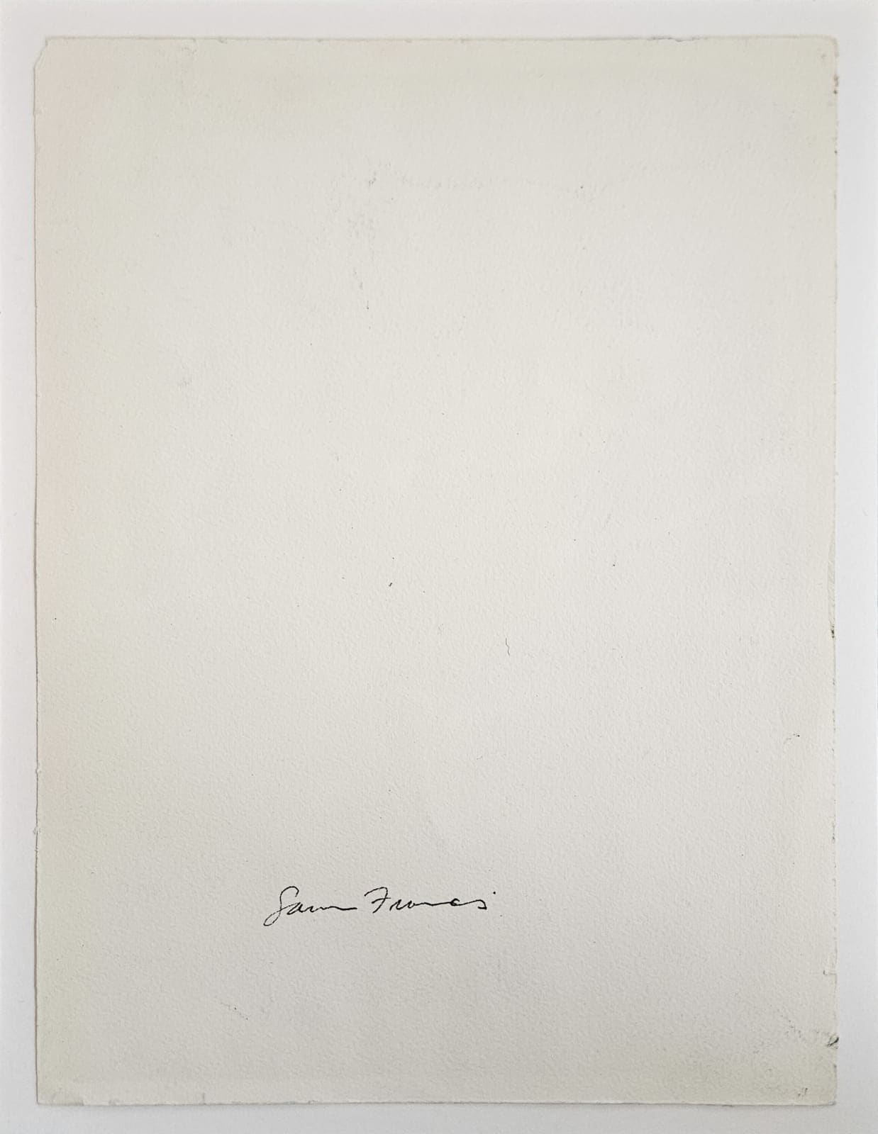 Sam Francis, Untitled, Ca. 1958