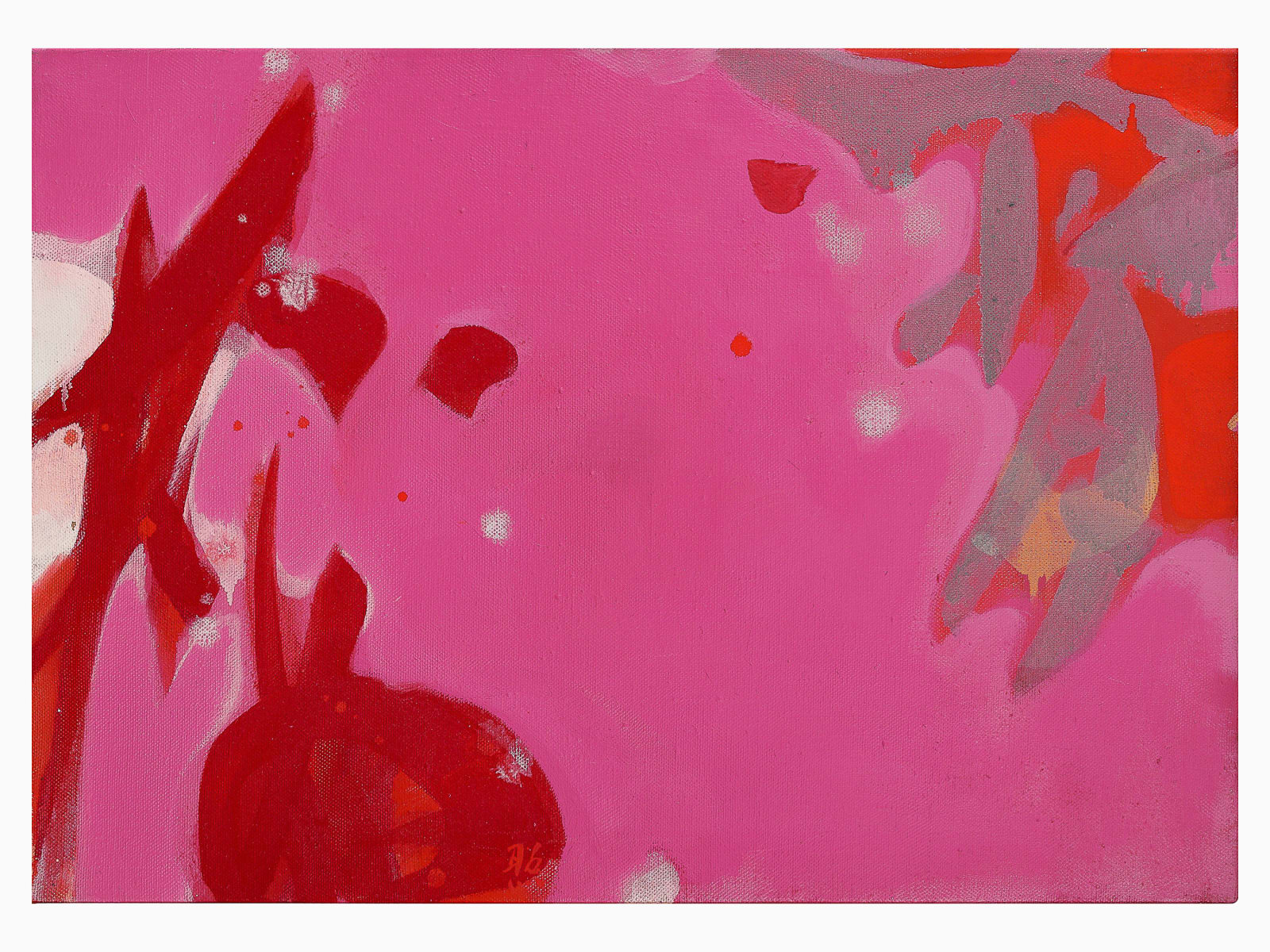 Teruko Yokoi, Pfirsichblumen, 1966