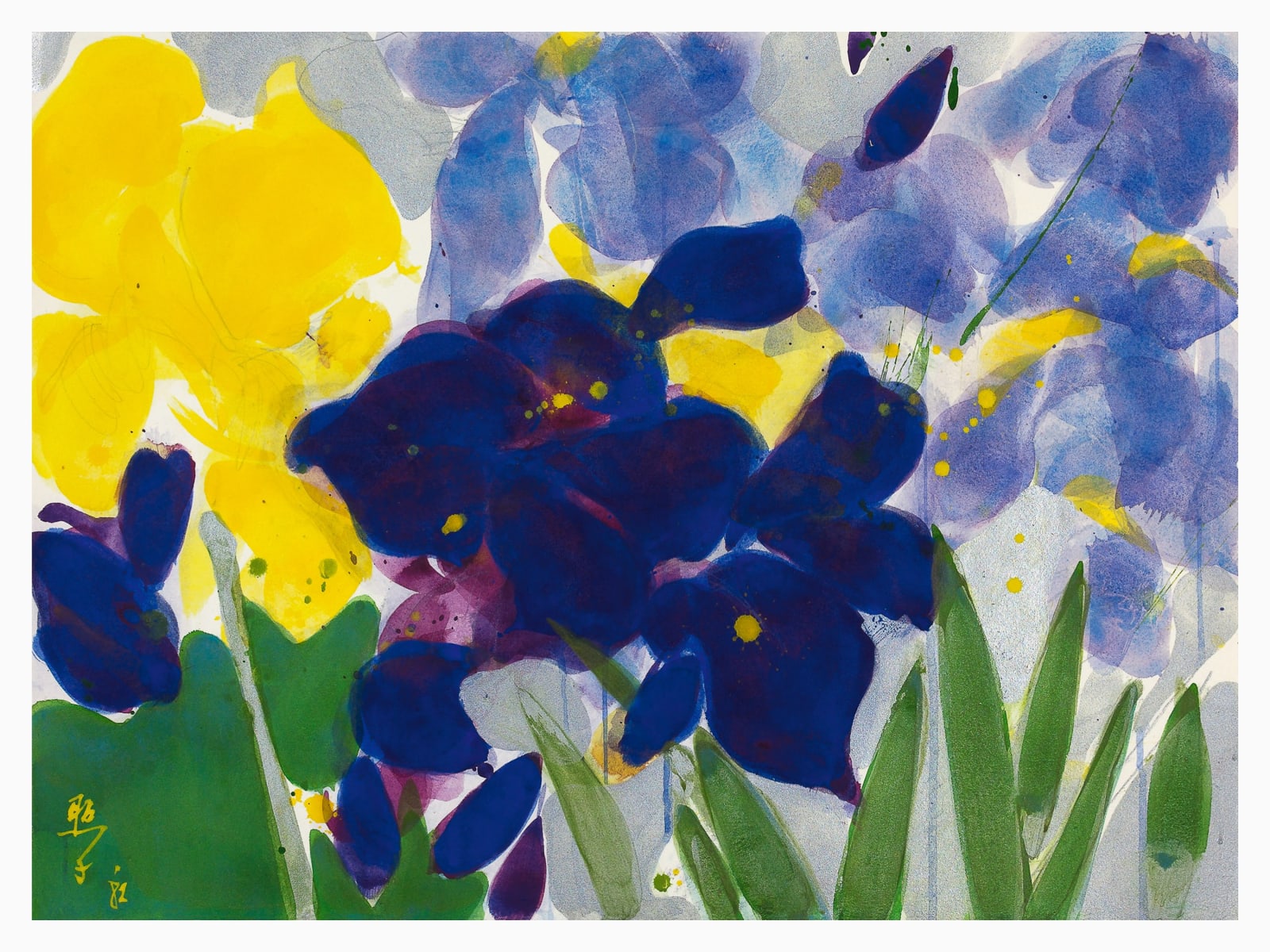 Teruko Yokoi, Iris II, I, III, 1982