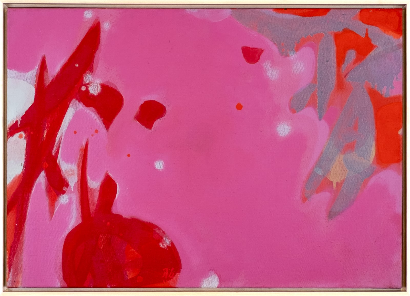 Teruko Yokoi, Pfirsichblumen, 1966