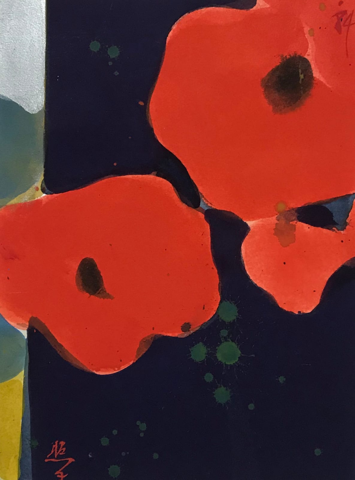 Teruko Yokoi, Poppies - D, 1984