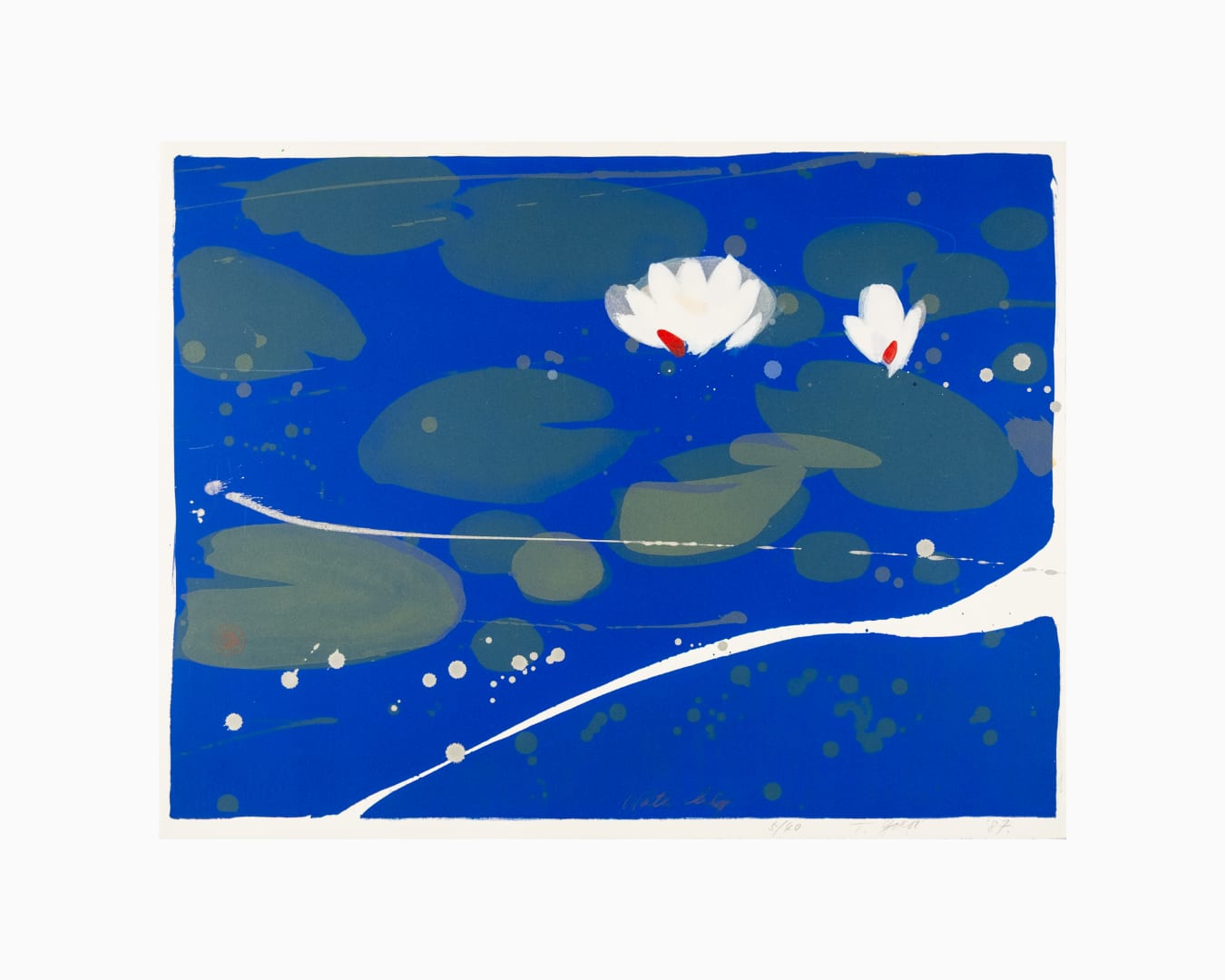 Teruko Yokoi, Water Lilies, 1987