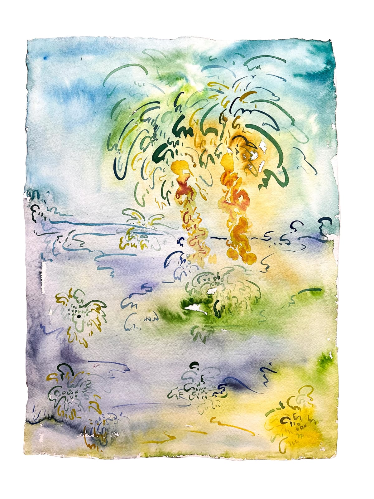 Salmah Almansoori, I reminisce in colours #1 (5/10), 2024
