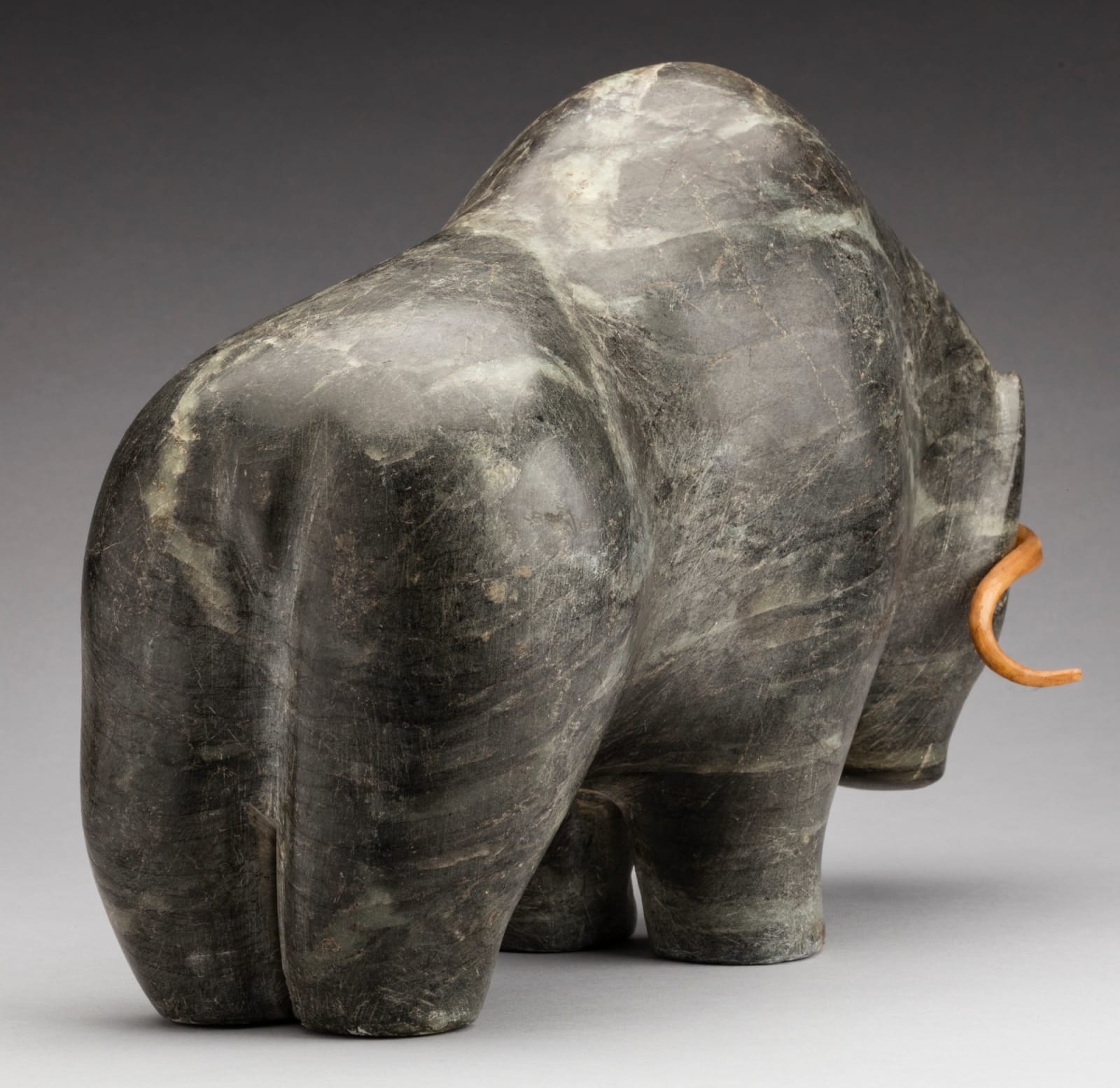 ERIC NIUQTUK (1937-1994) QAMANI’TUAQ (BAKER LAKE), Muskox, early 1960s