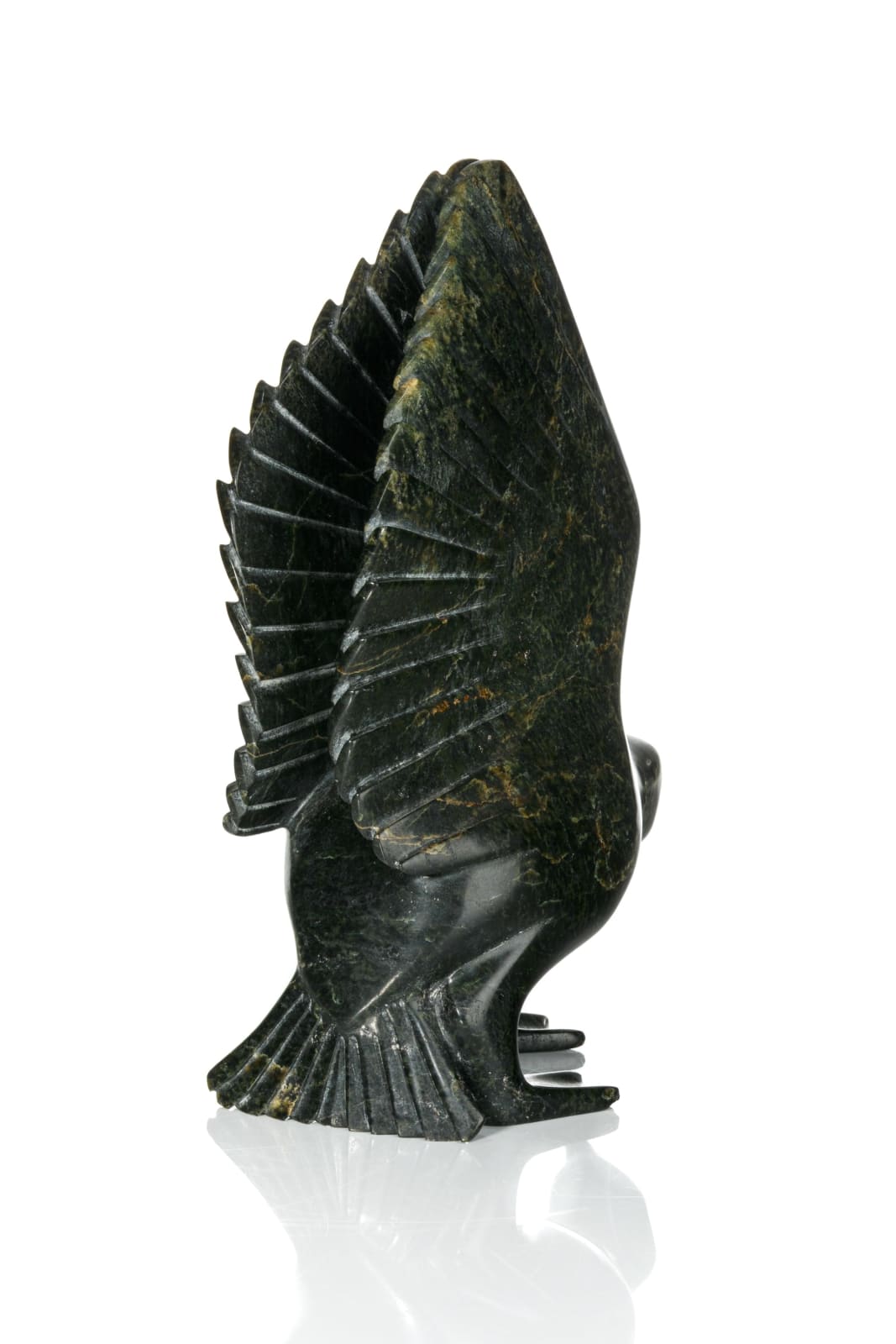 ASHEVAK TUNNILLIE (1956-2018) KINNGAIT (CAPE DORSET), Alert Bird, mid 1990s