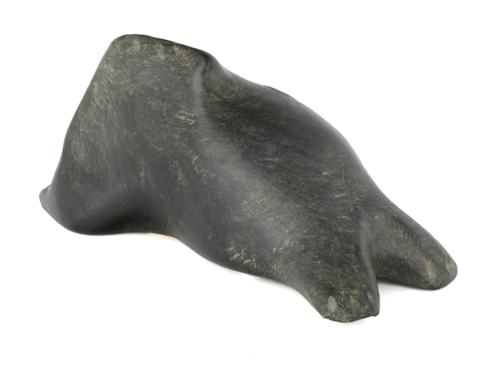 BARNABUS ARNASUNGAAQ (1924-2017) QAMANI'TUAQ (BAKER LAKE), Muskox Fish Transformation, c. 1980