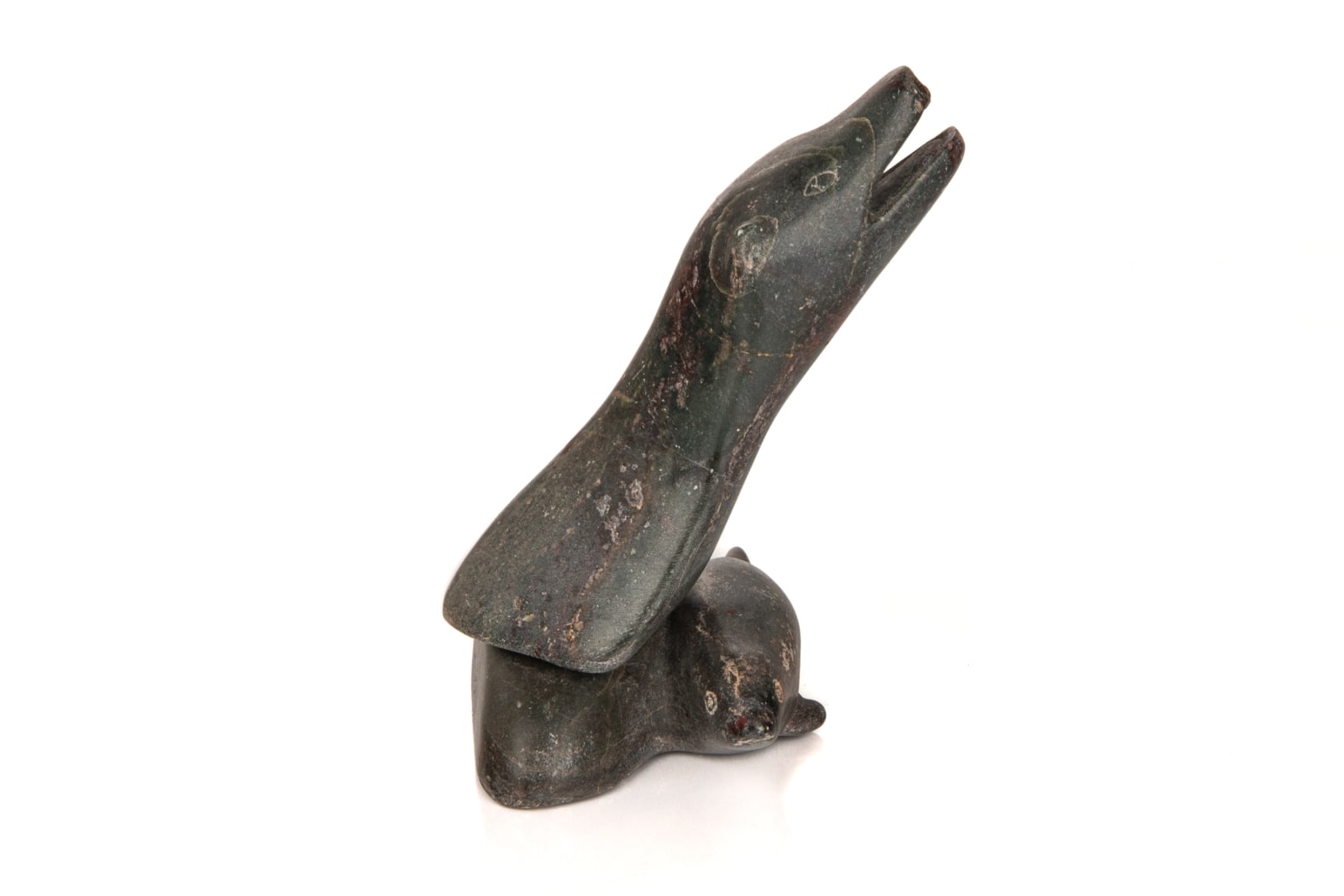 UNIDENTIFIED ARTIST, possibly KUGLUKTUK (COPPERMINE), Bear and Seal, 1960s