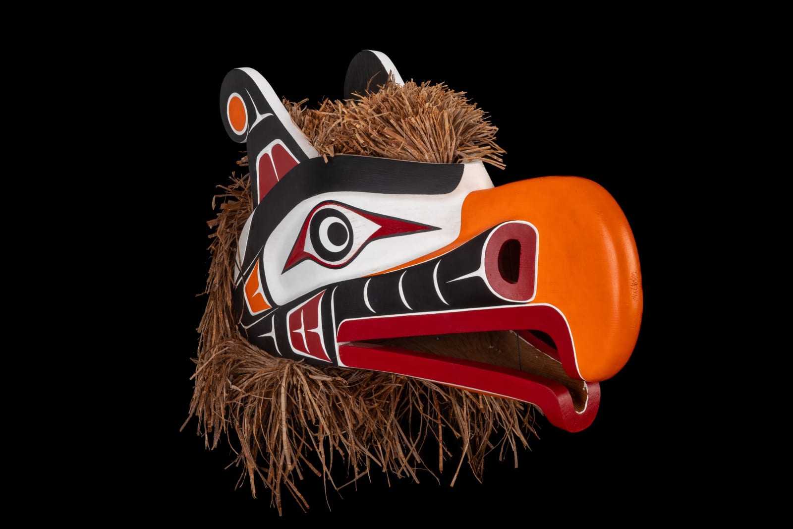 STEPHEN BRUCE (1968-) KWAKWA̱KA̱ʼWAKW, ALERT BAY, B.C., Thunderbird Mask, 1998