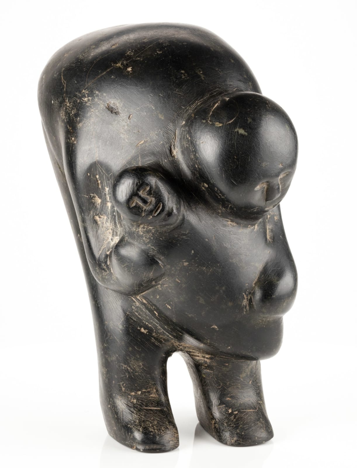 DAVID IKUTAAQ (1929-1984) QAMANI'TUAQ (BAKER LAKE), Father and Child, 1963