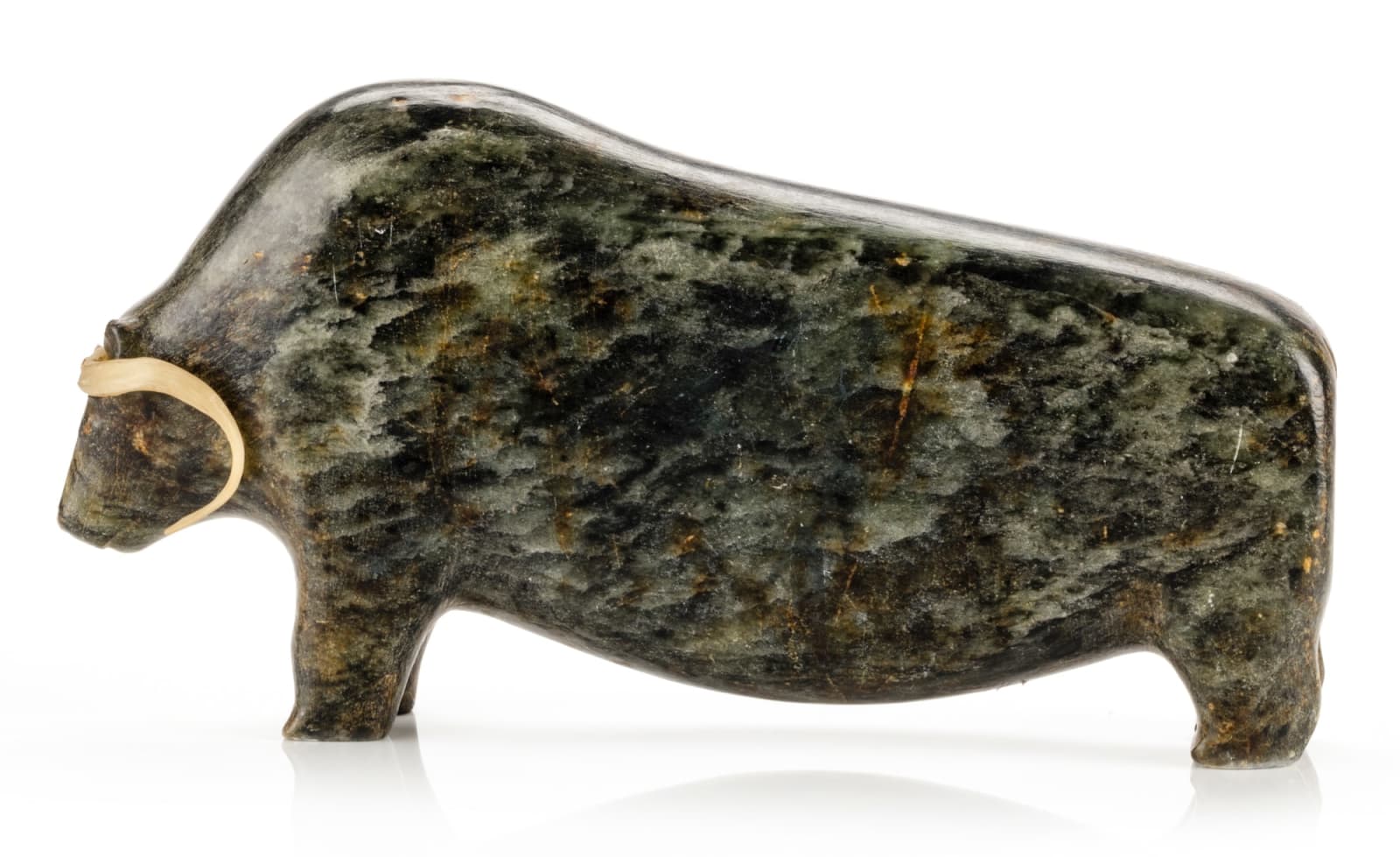 GEORGE TATANNIQ (1910-1991) QAMANI’TUAQ (BAKER LAKE), Muskox, early 1960s