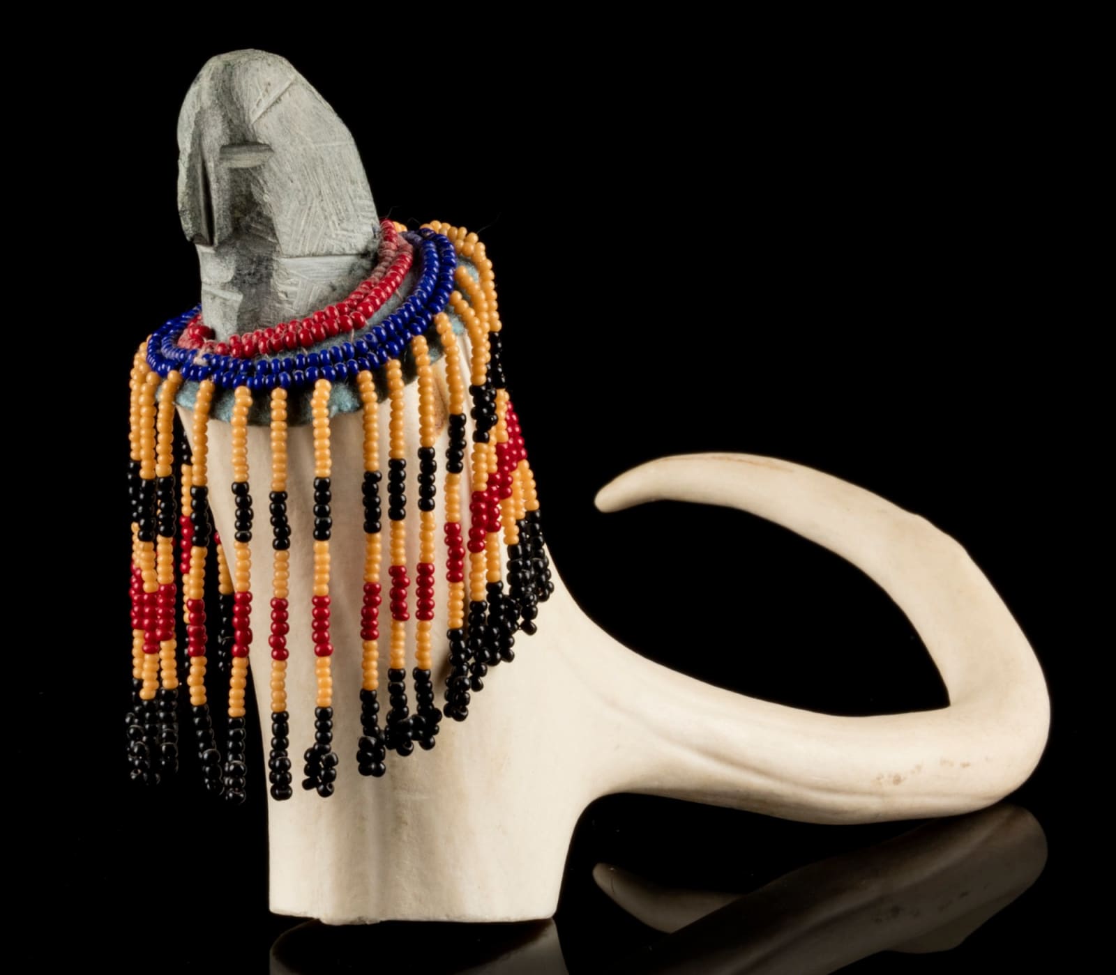 EVA TALOOKI ALIKTILUK (1927-1995) ARVIAT (ESKIMO POINT), Shaman Transforming, c. early 1980s