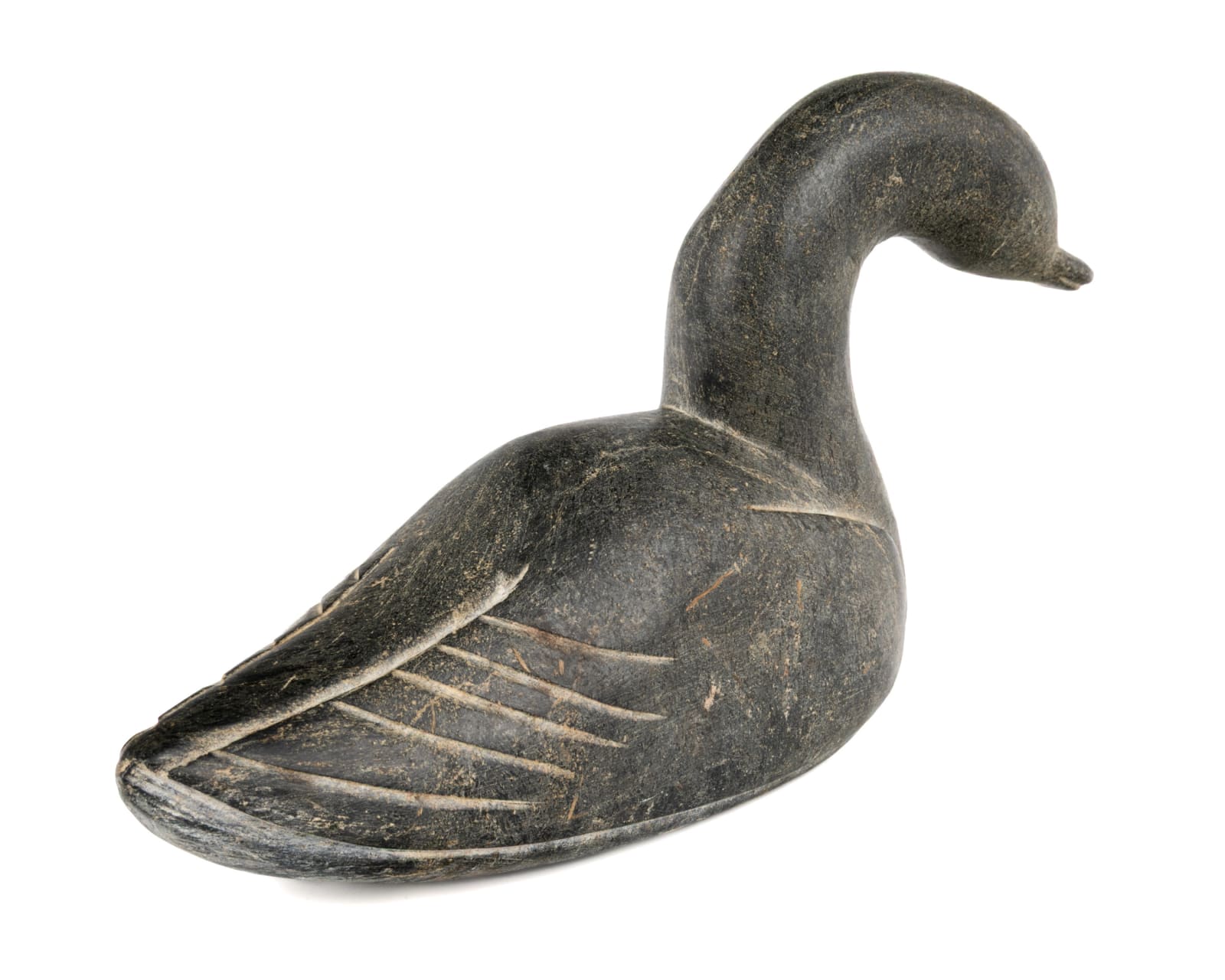 NOAH TUKI (1925-1990) INUKJUAK (PORT HARRISON), Swimming Eider Duck , 1959