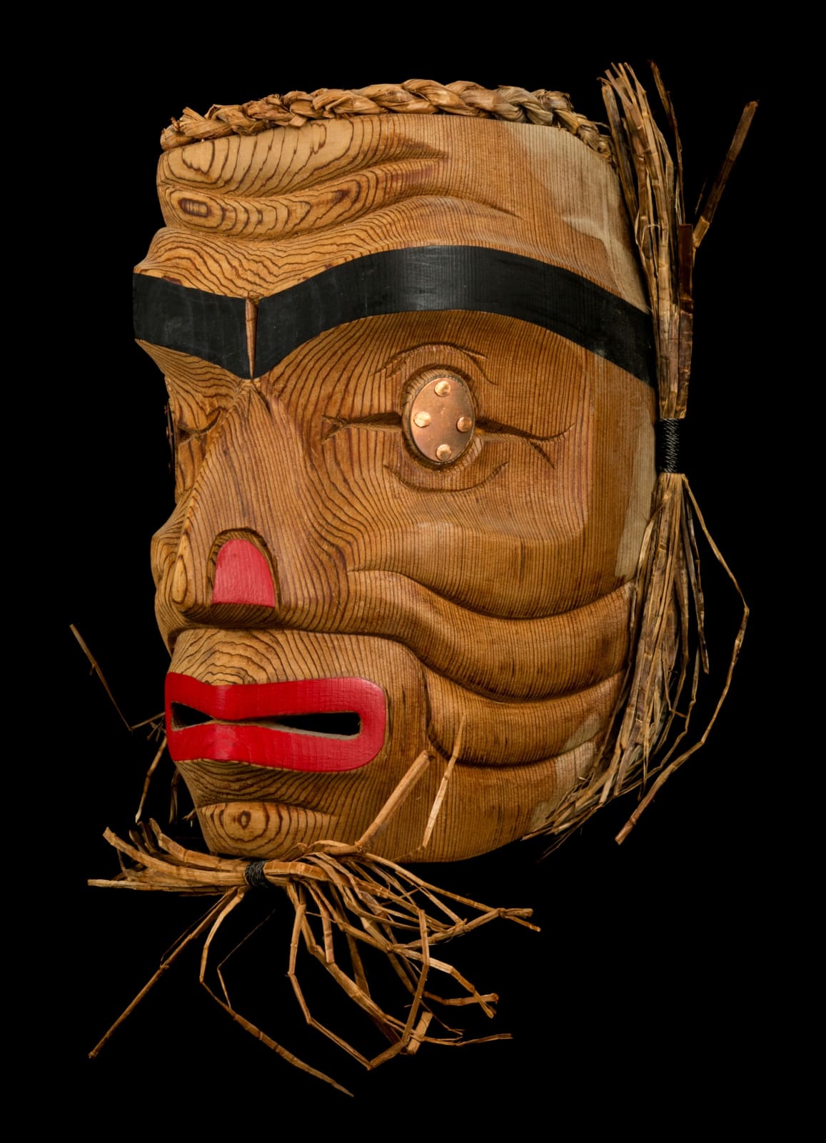 TIM LAFONTAINE (1975-) CREE, VANCOUVER, BRITISH COLUMBIA, Kwakwaka'wakw Style Mask, c. mid-2000s